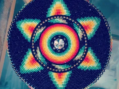 Adult Beaded Moccasins