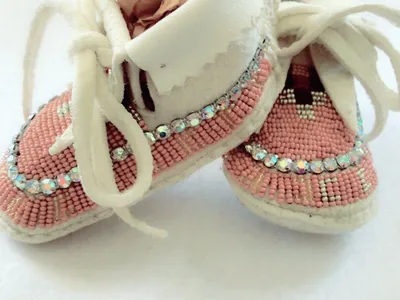 Baby Beaded Moccasins